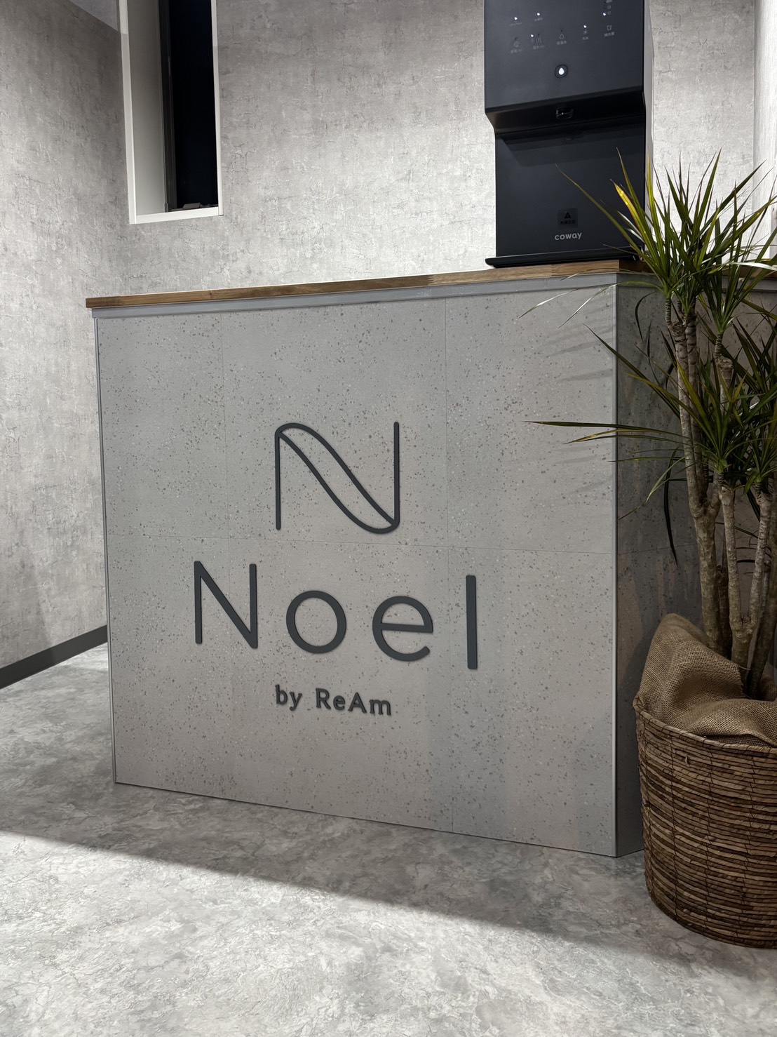 Noelの受付スペース